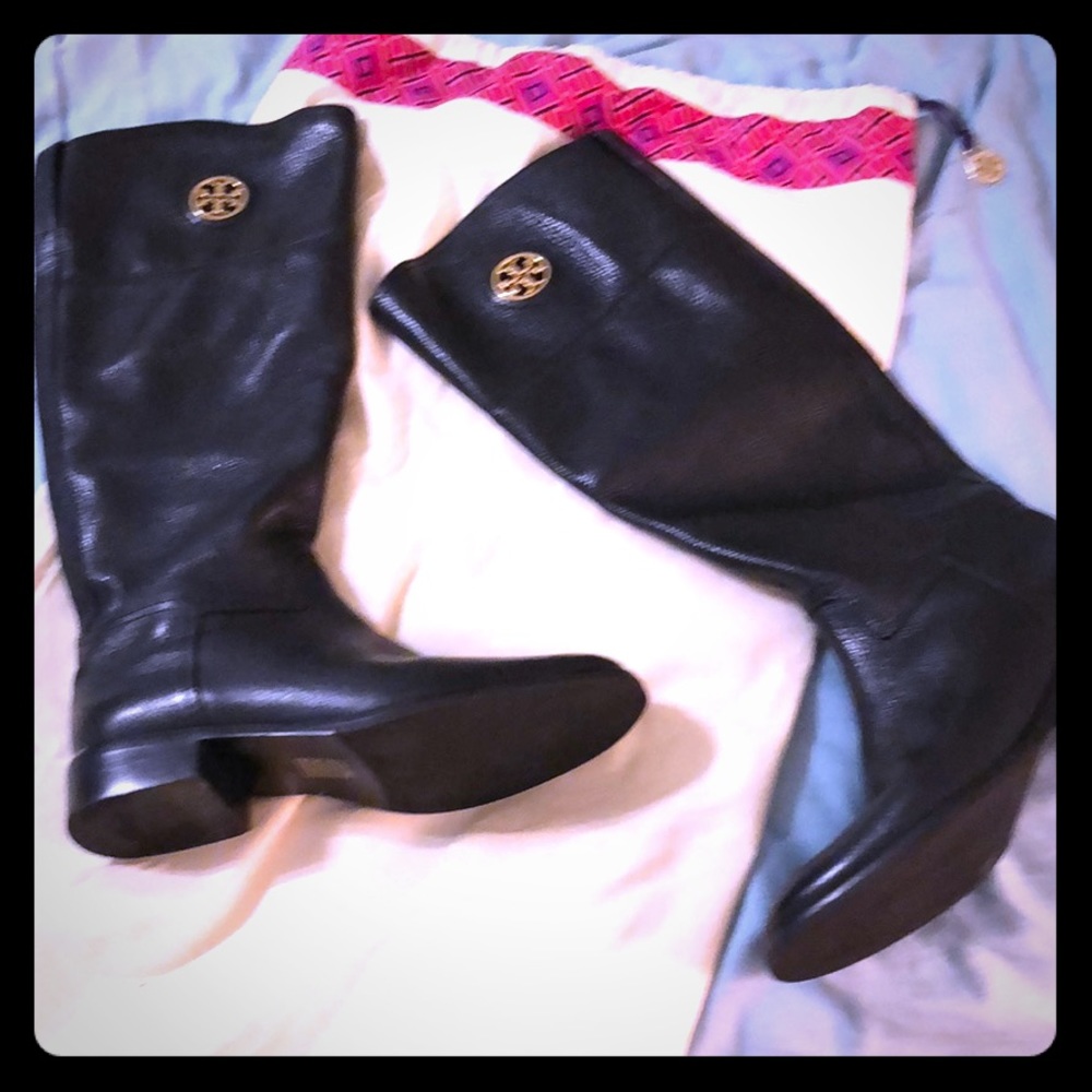 Tory Burch extra wide calf boot